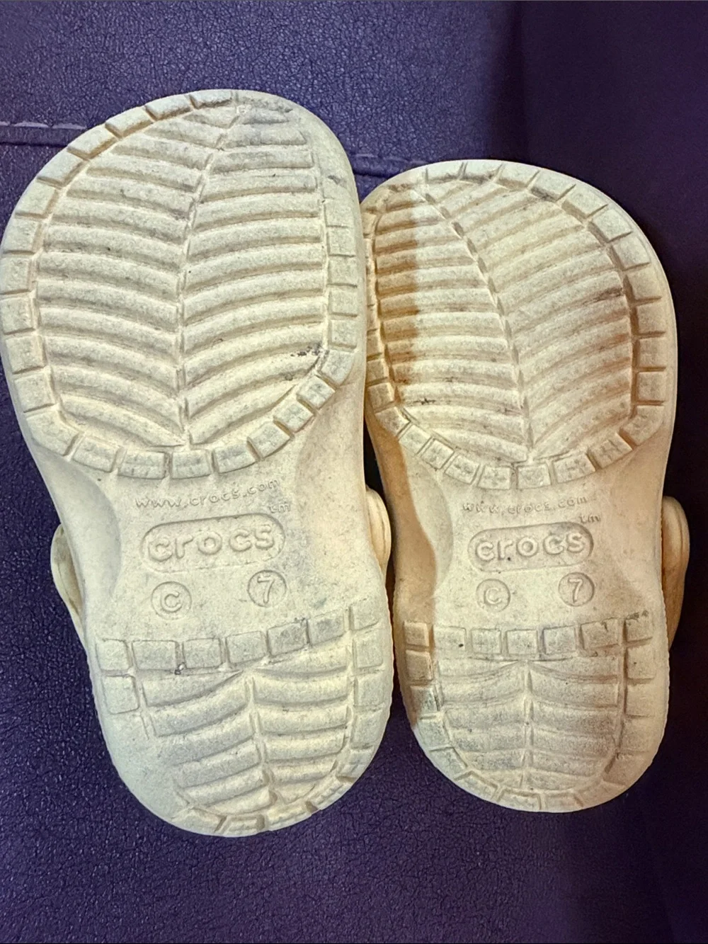 Kids Yellow Crocs - Comfortable Slip-On shoe